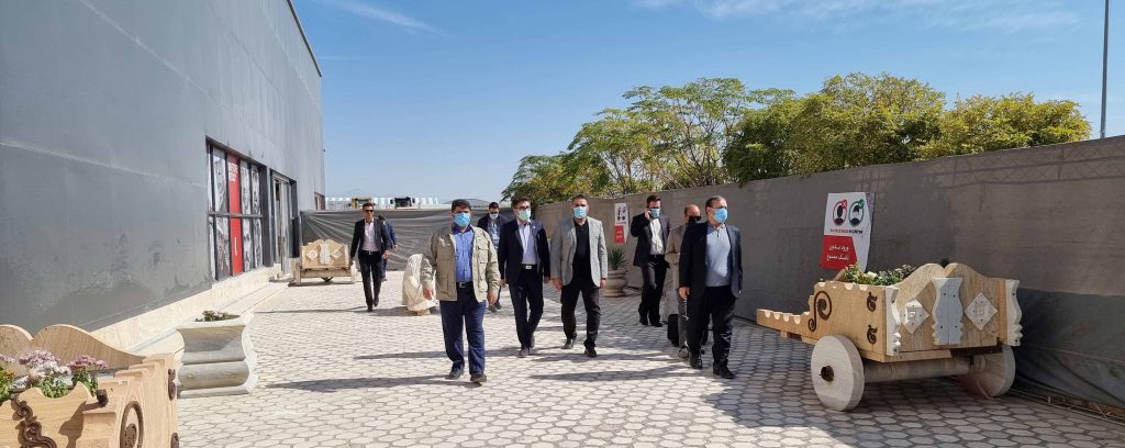 بازدید مدیرعامل و مدیران گروه معادن کوثر از سیزدهمین نمایشگاه سنگ ایران